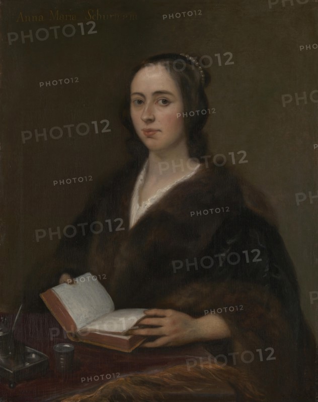 Portrait of Anna Maria van Schurman (1607-1678), 1649. Artist: Lievens, Jan (1607-1674)