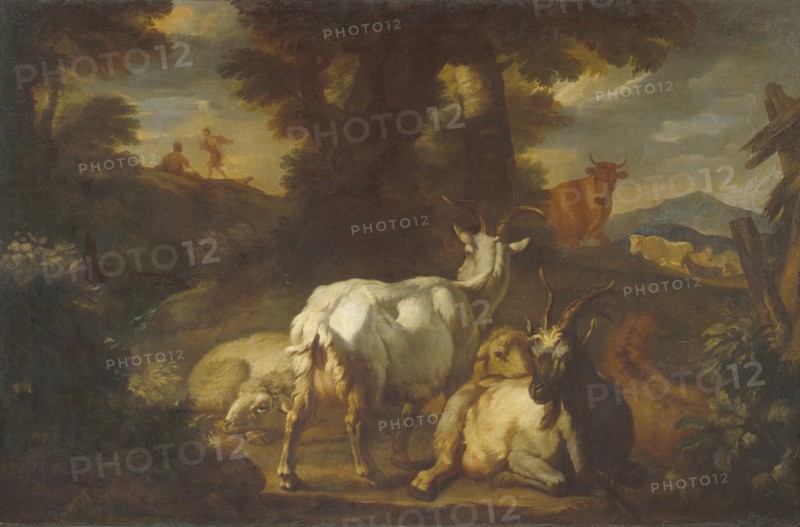 Landscape with Mercury and Battus. Artist: Mulier, Pieter, the Younger (1637-1701)