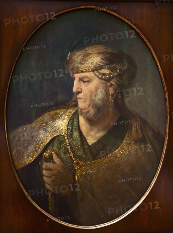 Bust of a Man in Oriental Dress, 1633. Artist: Rembrandt van Rhijn (1606-1669)