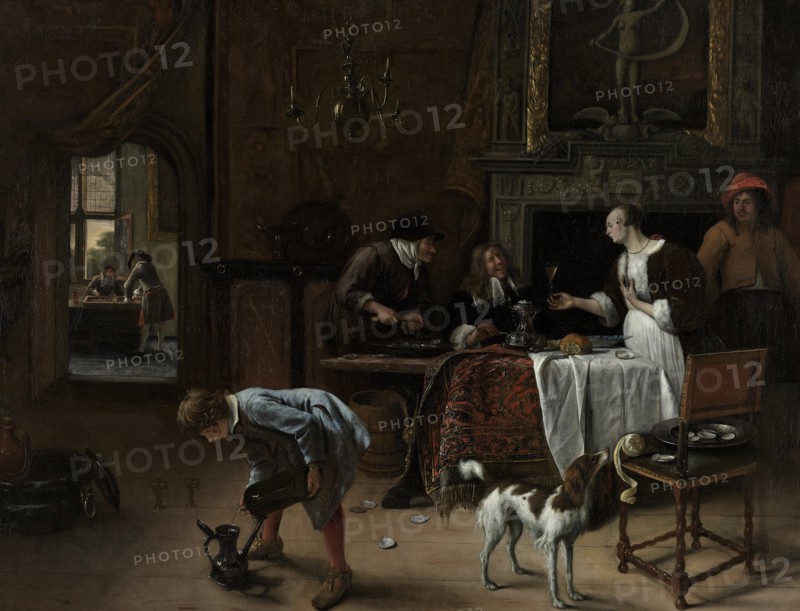 Easy come, easy go, 1661. Artist: Steen, Jan Havicksz (1626-1679)