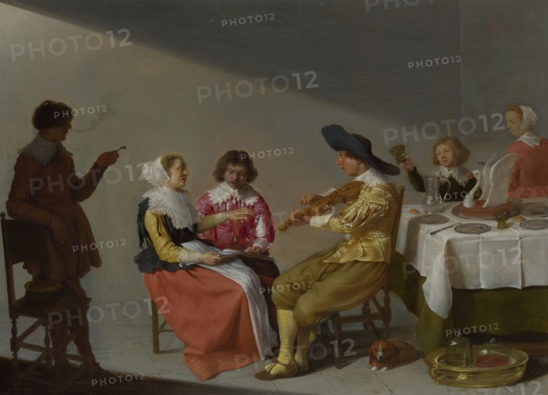 A Musical Party, 1631. Artist: Velsen, Jacob, van (1597-1656)