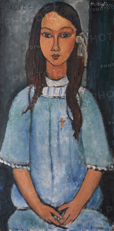 Alice, c. 1918. Artist: Modigliani, Amedeo (1884-1920)