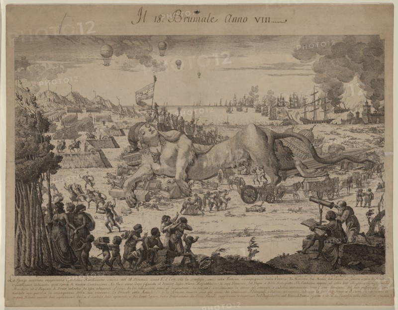 18 Brumaire in the year VIII (9 November 1799), 1799. Artist: Anonymous