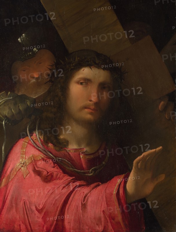 Christ carrying the Cross, ca 1515. Artist: Melone, Altobello (c. 1490-before 1543)