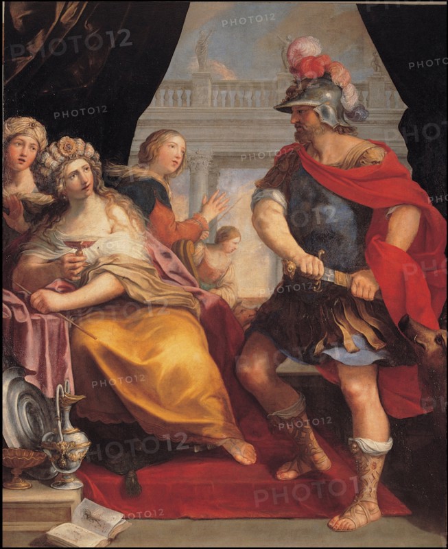 Ulysses and Circe, c. 1650-1660. Artist: Sirani, Giovanni Andrea (1610-1670)