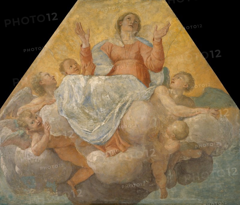 The Assumption of the Virgin, 1604-1607. Artist: Carracci, Annibale (1560-1609)