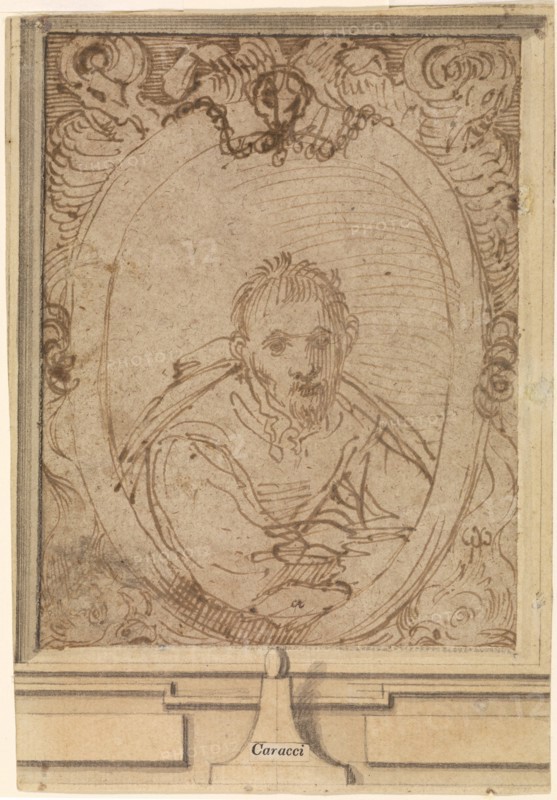 Self-portrait, 1580s. Artist: Carracci, Annibale (1560-1609)