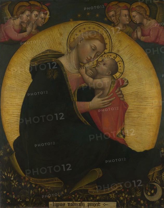 The Virgin of Humility (Madonna dell' Umilitá), ca 1390. Artist: Lippo di Dalmasio Scannabecchi (ca 1355-1410)