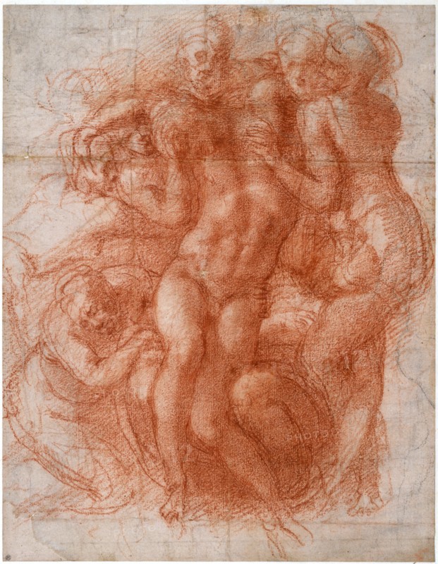 Lamentation, ca 1530. Artist: Buonarroti, Michelangelo (1475-1564)