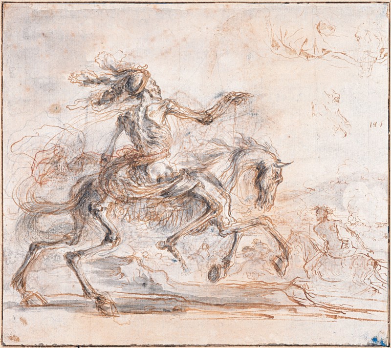 The Death on the Battlefield, Between 1640 and 1650. Artist: Stefano della Bella (1610-1664)