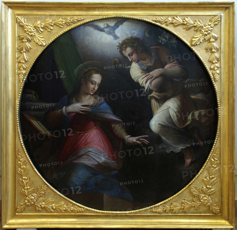 The Annunciation, 1570-1571. Artist: Vasari, Giorgio (1511-1574)