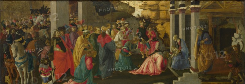 The Adoration of the Kings, ca 1470. Artist: Botticelli, Sandro (1445-1510)