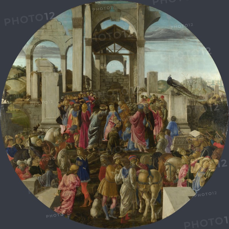 The Adoration of the Kings, ca 1470-1475. Artist: Botticelli, Sandro (1445-1510)
