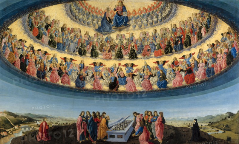 The Assumption of the Virgin, ca 1475. Artist: Botticini, Francesco (1446-1497)