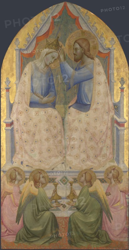 The Coronation of the Virgin, 1380s. Artist: Gaddi, Agnolo (1350-1396)