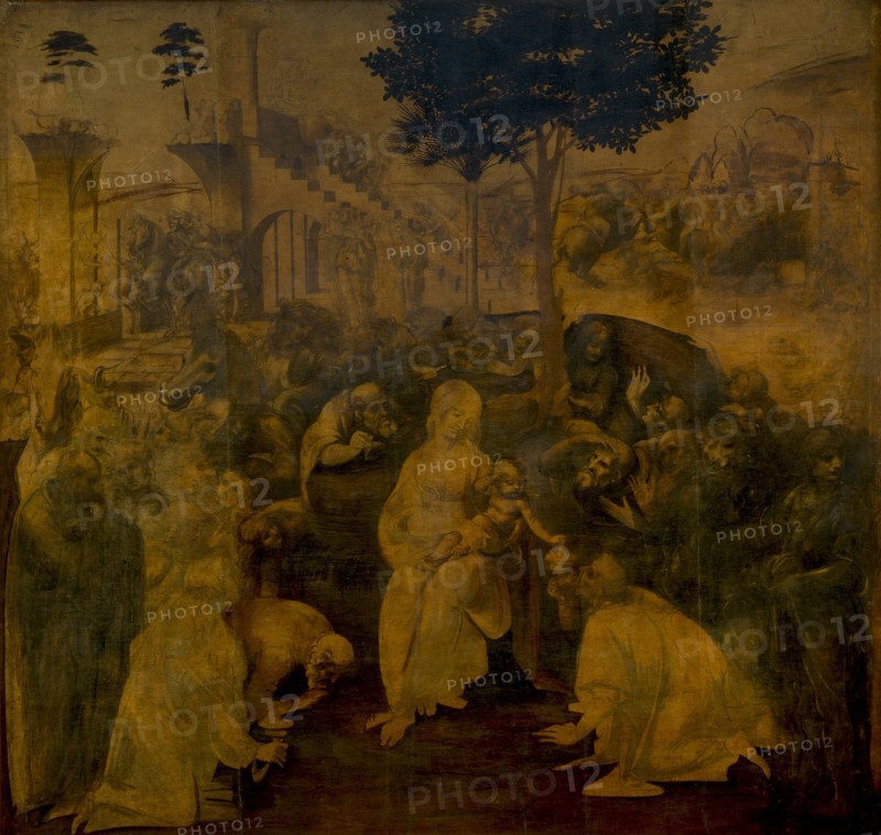 De Vinci, L'Adoration des mages