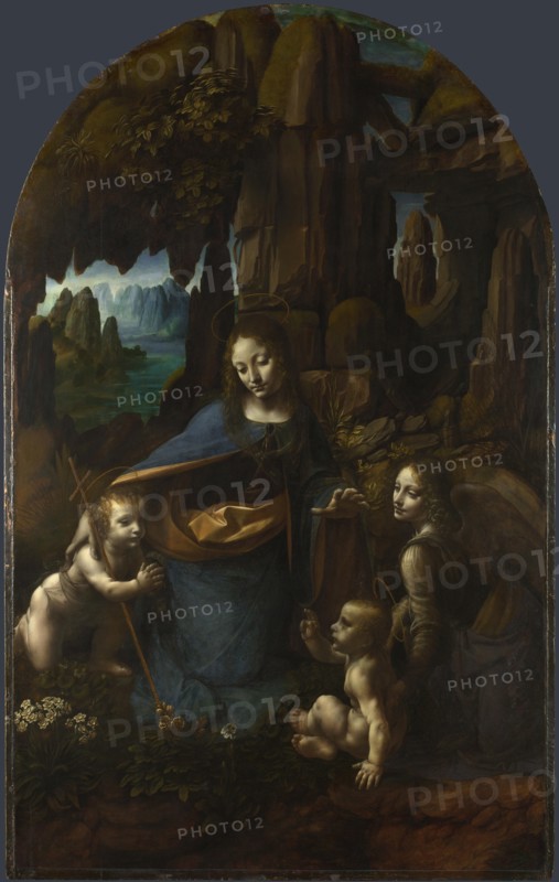 The Virgin of the Rocks, Between 1492 and 1508. Artist: Leonardo da Vinci (1452-1519)