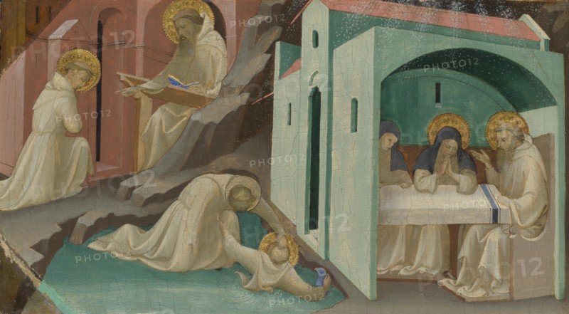 Incidents in the Life of Saint Benedict, 1408. Artist: Lorenzo Monaco (ca. 1370-1425)