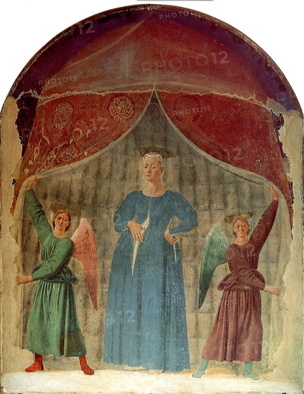 Madonna del Parto, ca 1460. Artist: Piero della Francesca (ca 1415-1492)