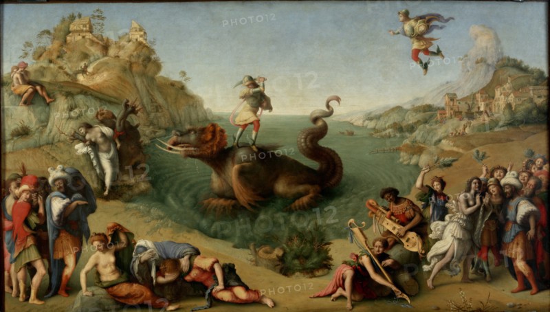 Andromeda freed by Perseus, 1510-1515. Artist: Piero di Cosimo (ca 1462-ca 1521)