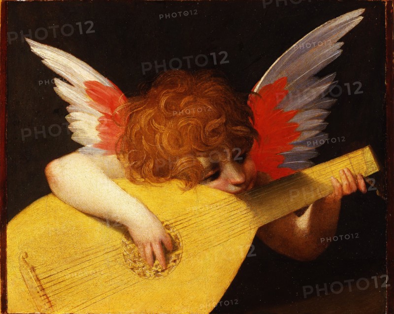 Musical Angel, 1521. Artist: Rosso Fiorentino (1495-1540)