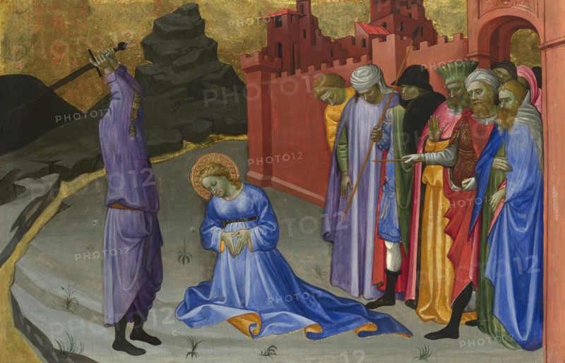 The Beheading of Saint Margaret, c.1410. Artist: Starnina, Gherardo (c. 1364-1413)