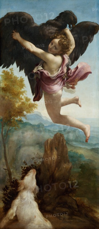 The Rape of Ganymede, 1520-1540. Artist: Correggio (1489-1534)
