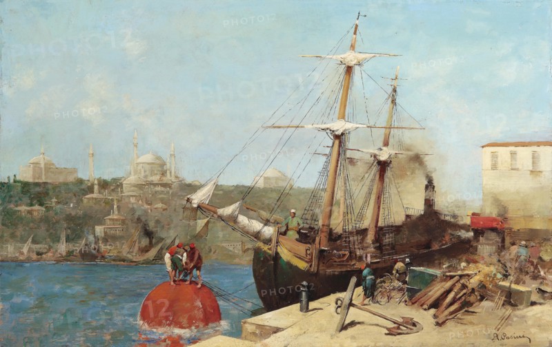The Golden Horn, 1876. Artist: Pasini, Alberto (1826-1899)