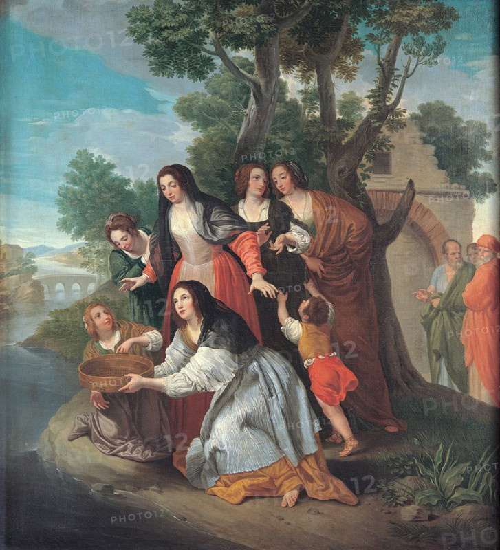 The Vestal Tuccia, Second Half of the 18th cen.. Artist: Corvi, Domenico (1721-1803)