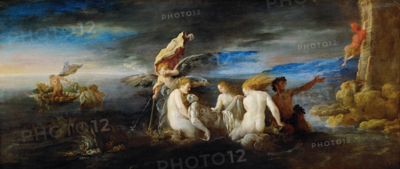 Hero Mourning the Dead Leander, c. 1622. Artist: Fetti, Domenico (1588/90-1623)