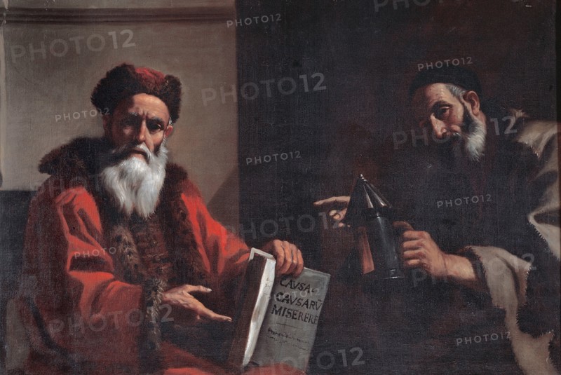 Diogenes and Plato, 1649. Artist: Preti, Mattia (1613-1699)