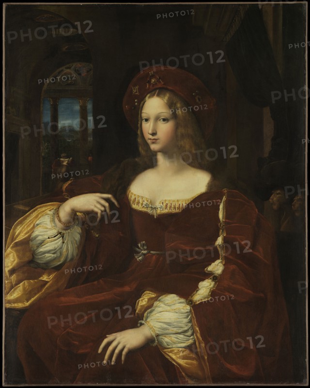 Portrait de Dona Isabel de Requesens, vice-reine de Naples (1500-1577), ca 1518. Artist: Raphael (1483-1520)