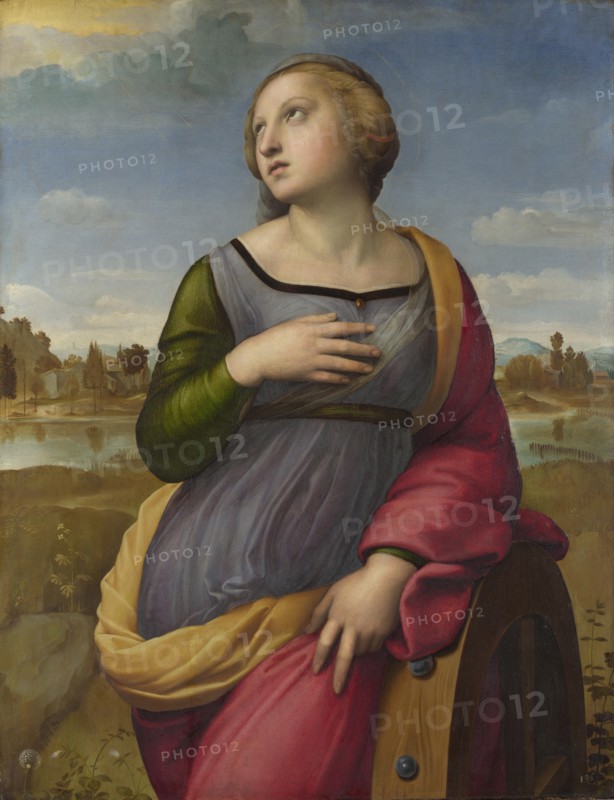 Saint Catherine of Alexandria, ca 1507. Artist: Raphael (1483-1520)