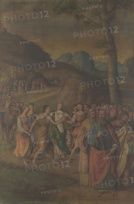The Dance of Miriam (from the Story of Moses), after 1508. Artist: Costa, Lorenzo (1460-1535)