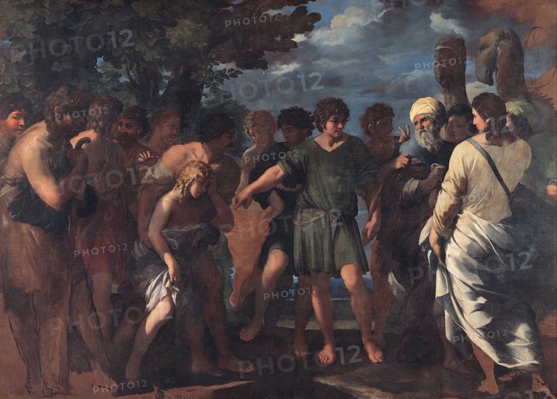 Joseph sold by his brothers, 1636-1641. Artist: Bottala, Giovanni Maria (1613-1644)