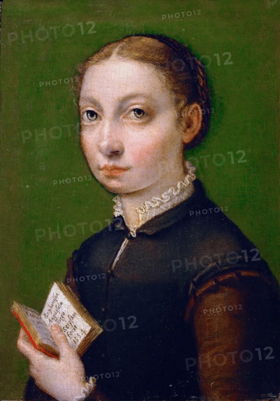 Self-Portrait, 1554. Artist: Anguissola, Sofonisba (ca. 1532-1625)