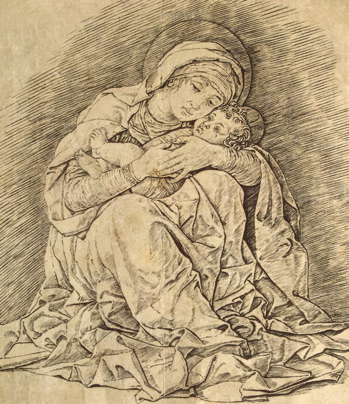 Virgin and child. Artist: Mantegna, Andrea (1431-1506)