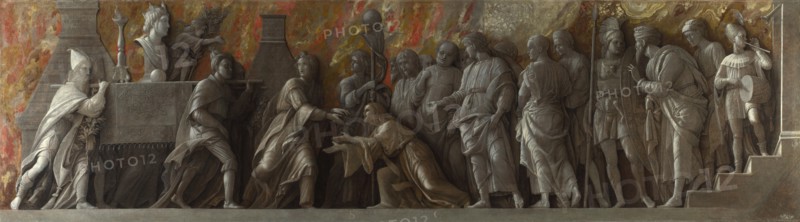 The Introduction of the Cult of Cybele at Rome, c. 1505. Artist: Mantegna, Andrea (1431-1506)