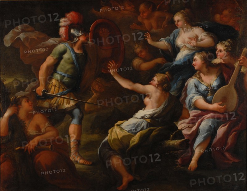 Achilles Discovered by Ulysses Among the Daughters of Lycomedes at Skyros. Artist: De Matteis, Paolo (1662-1728)