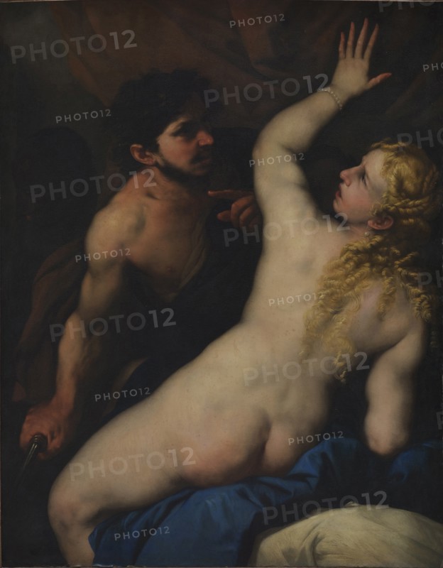Tarquinius and Lucretia. Artist: Giordano, Luca (1632-1705)