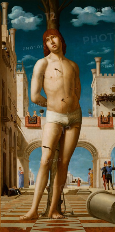 Saint Sebastian, 1478. Artist: Antonello da Messina (ca 1430-1479)