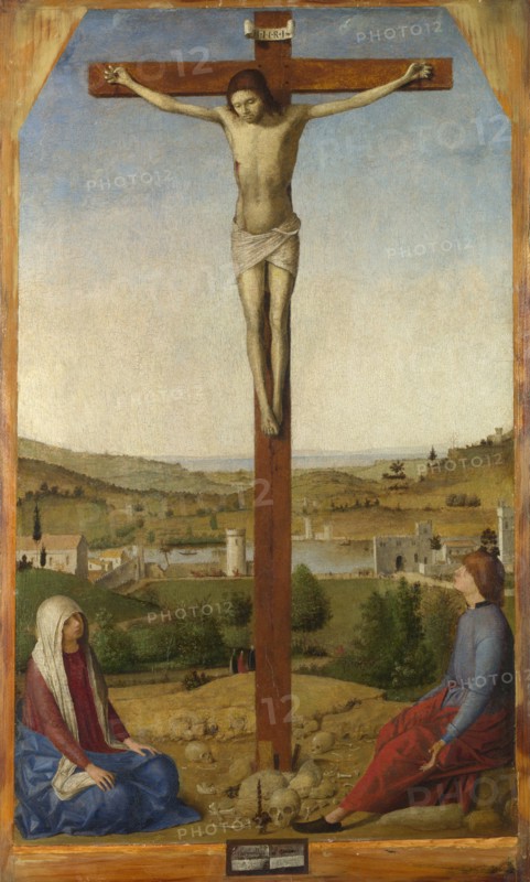 Christ Crucified, 1475. Artist: Antonello da Messina (ca 1430-1479)