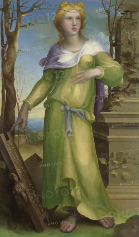 Tanaquil, c. 1519. Artist: Beccafumi, Domenico (1486-1551)