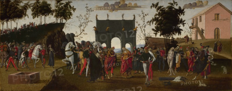 The Story of Griselda. Part I: Marriage, c.1490-1495. Artist: Master of the Story of Griselda (active End of 15th cen.)