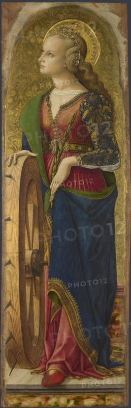 Saint Catherine of Alexandria, 1476. Artist: Crivelli, Carlo (c. 1435-c. 1495)