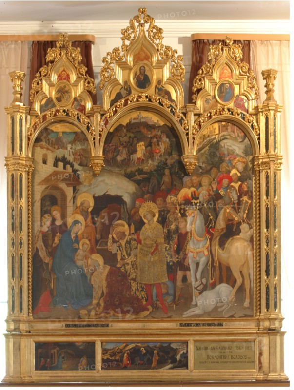 The Adoration of the Magi, c.1420. Artist: Gentile da Fabriano (ca 1370-1427)