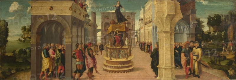 The Death of Dido, Early16th cen.. Artist: Liberale da Verona (1441-1526)