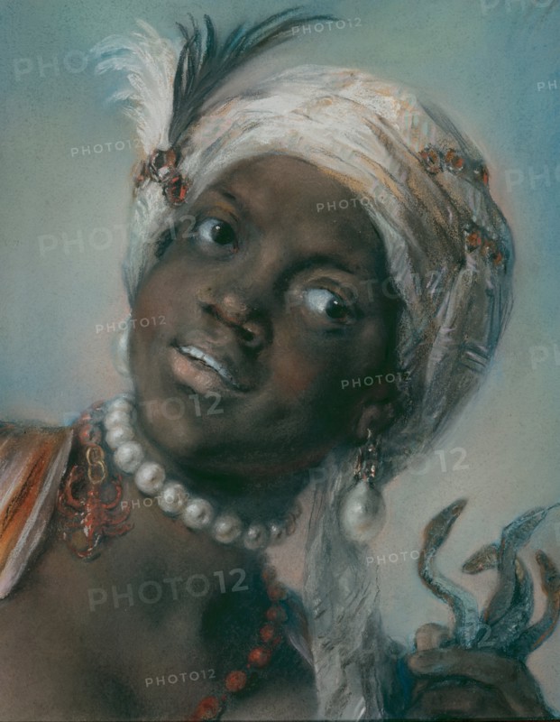 Africa. Artist: Carriera, Rosalba Giovanna (1657-1757)