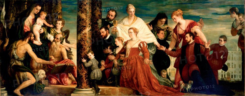The Madonna of the Cuccina Family, ca 1571-1572. Artist: Veronese, Paolo (1528-1588)