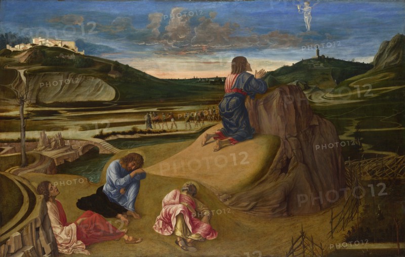 The Agony in the Garden, ca 1465. Artist: Bellini, Giovanni (1430-1516)